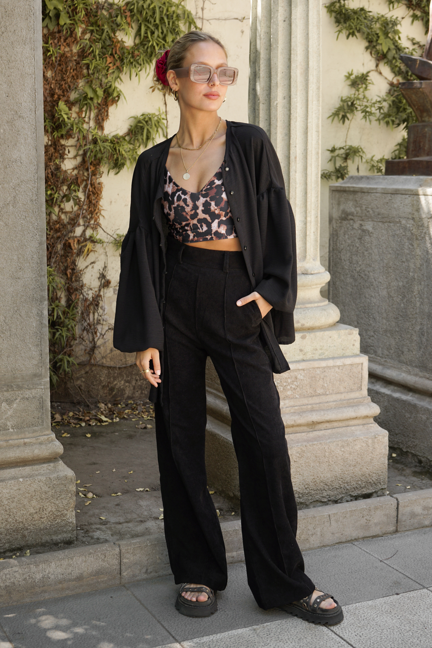 Top Lycra Animal Print - Paris
