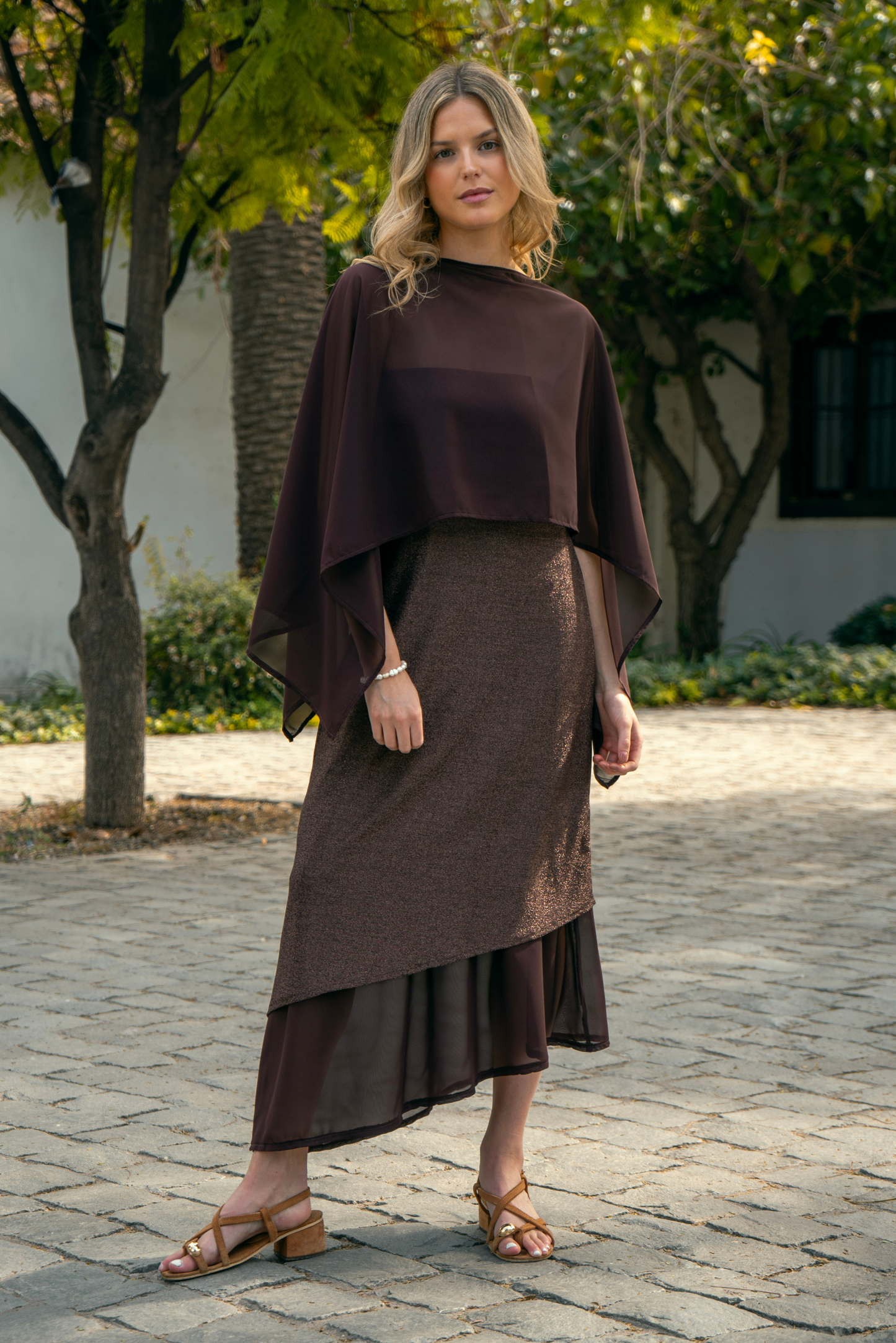Vestido Sofía Pecan