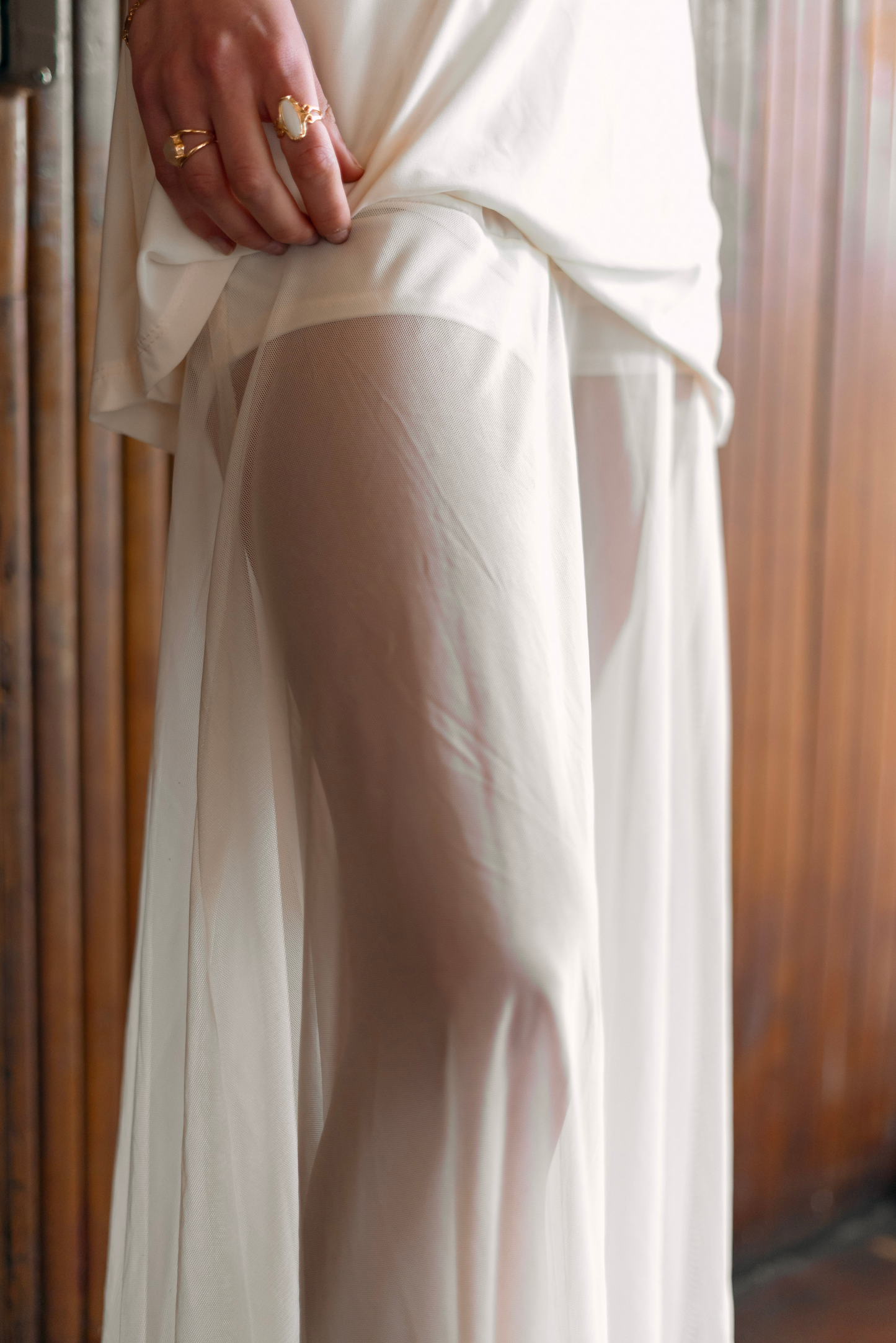 Vestido-Entero Nina blanco invierno