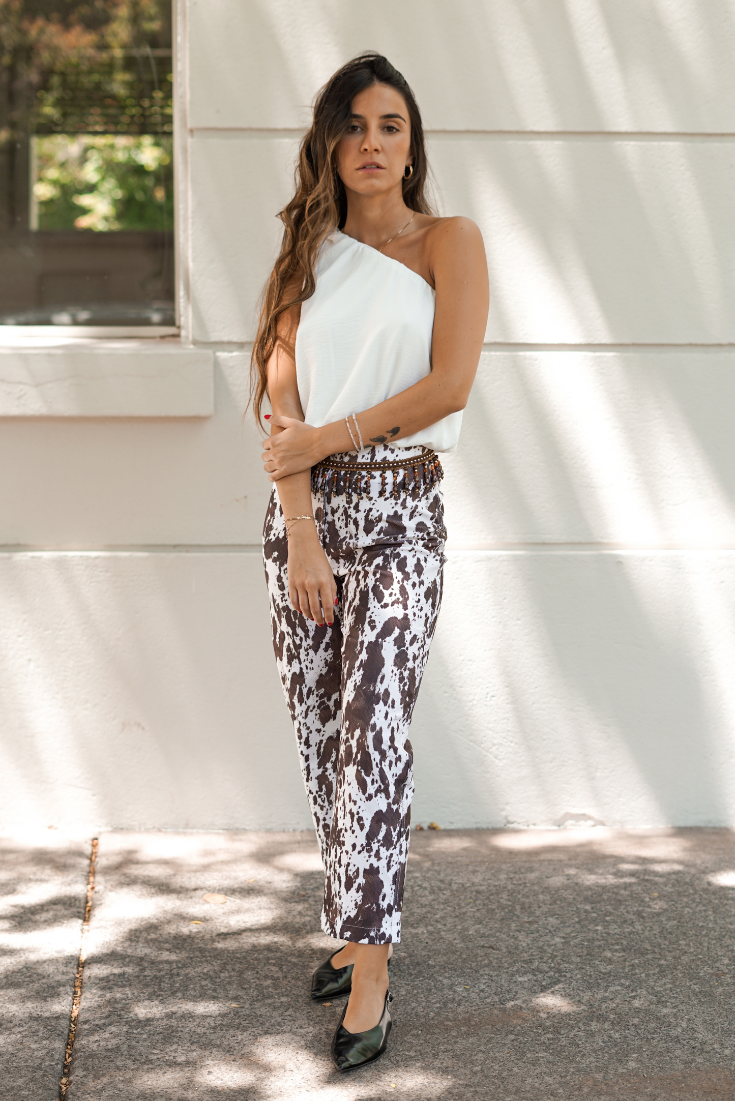 Pantalón Capri Mujer Vaca - Pantalón Lola