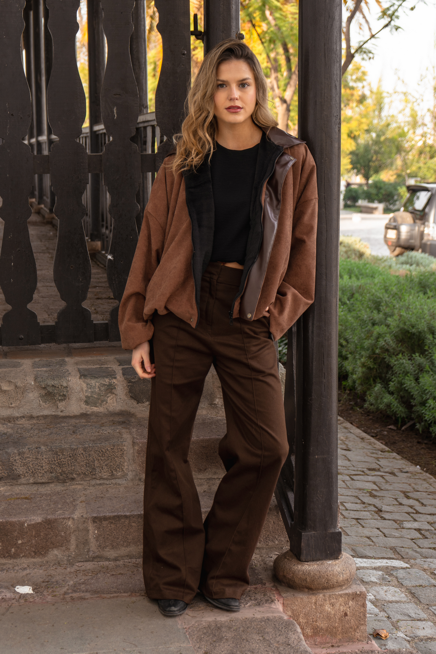 Chaqueta cotelé - Chaqueta Mocca