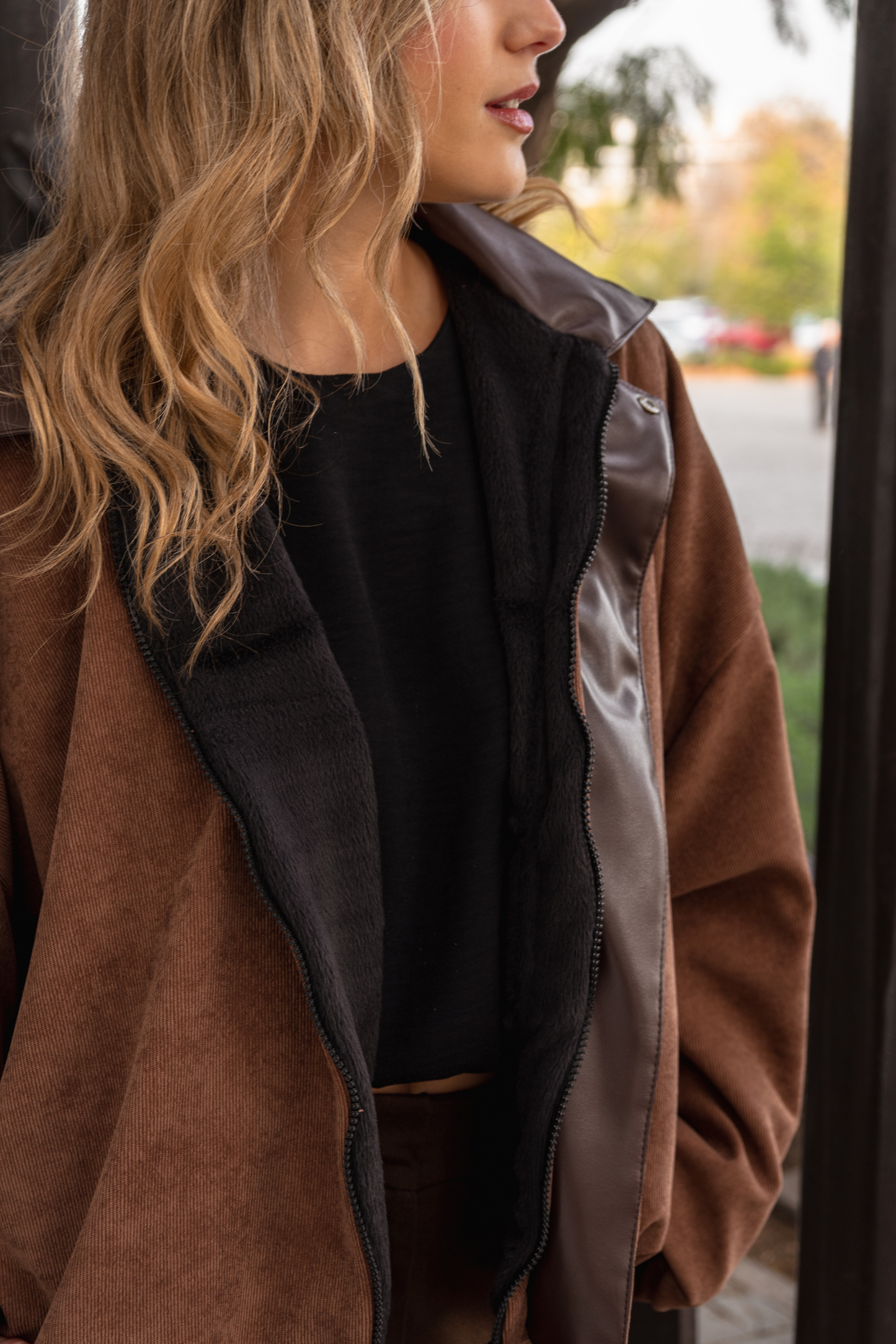 Chaqueta cotelé - Chaqueta Mocca