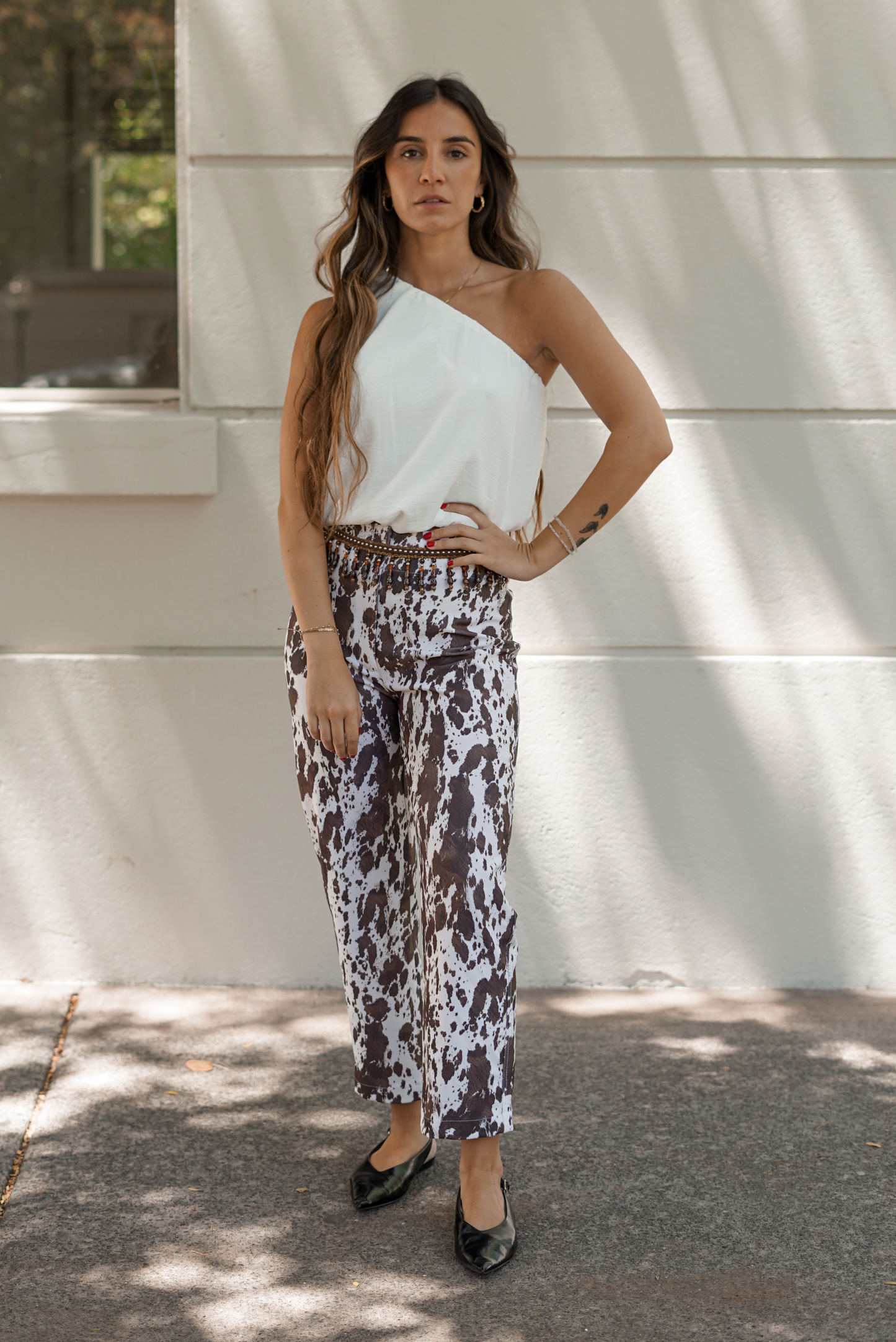 Pantalón Capri Mujer Vaca - Pantalón Lola