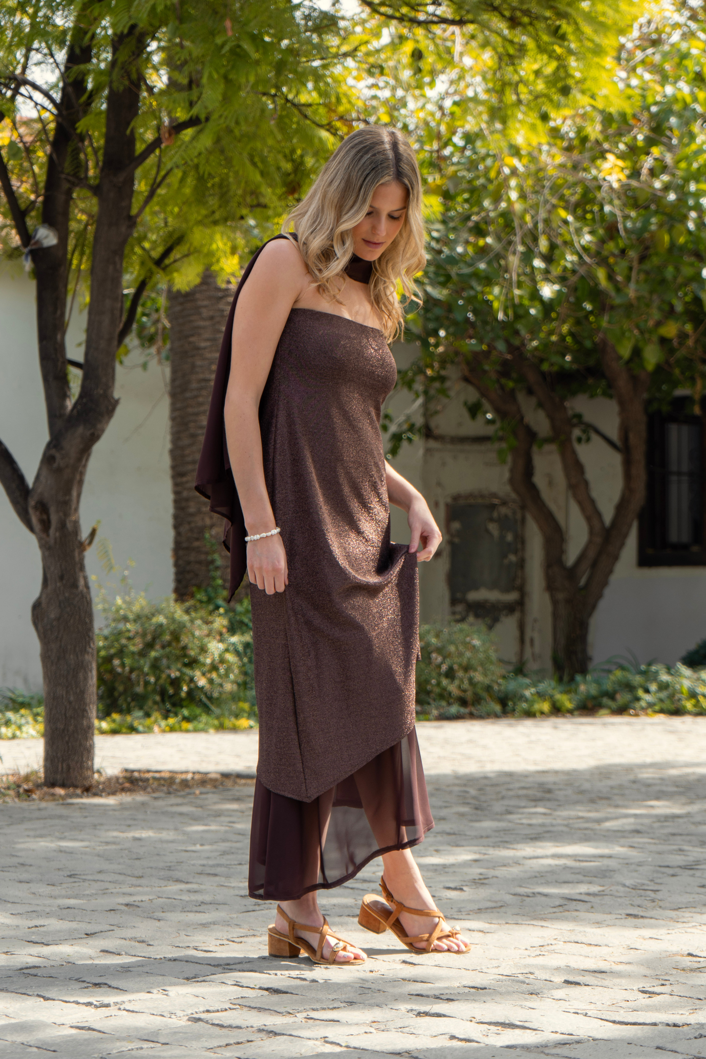 Vestido Sofía Pecan