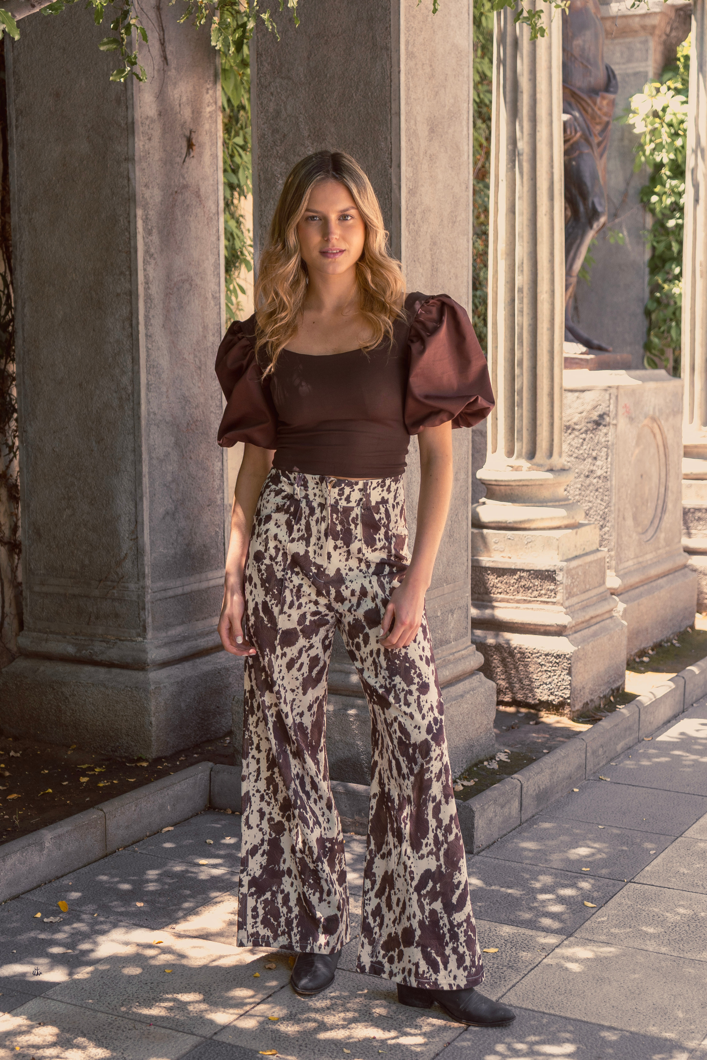 Pantalón Mujer Vaca - Pantalón Normando