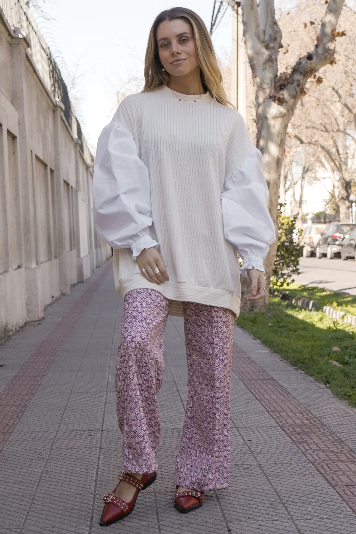 Sweater mujer blanco - Sweater Constance