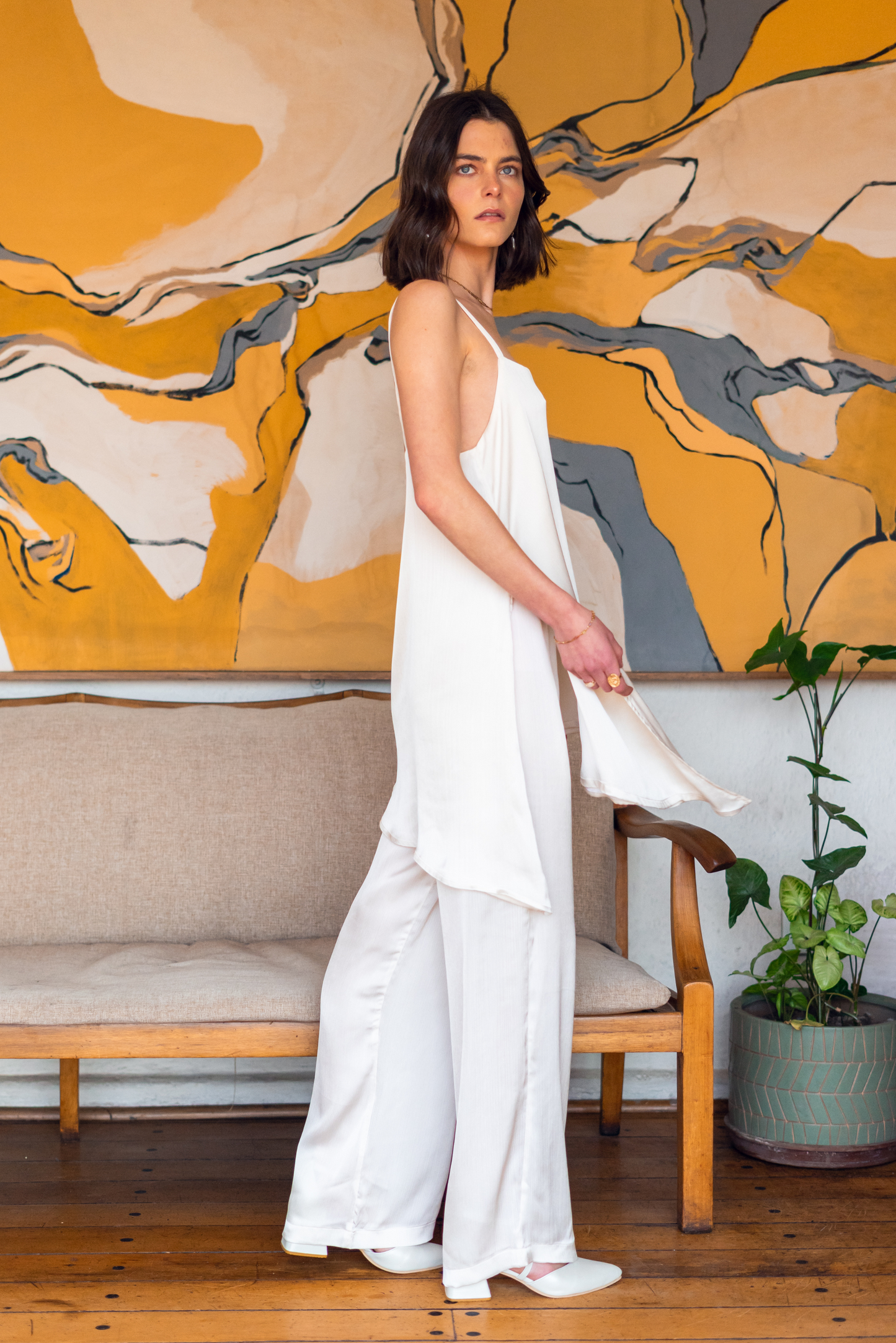 Pantalón seda Gracia