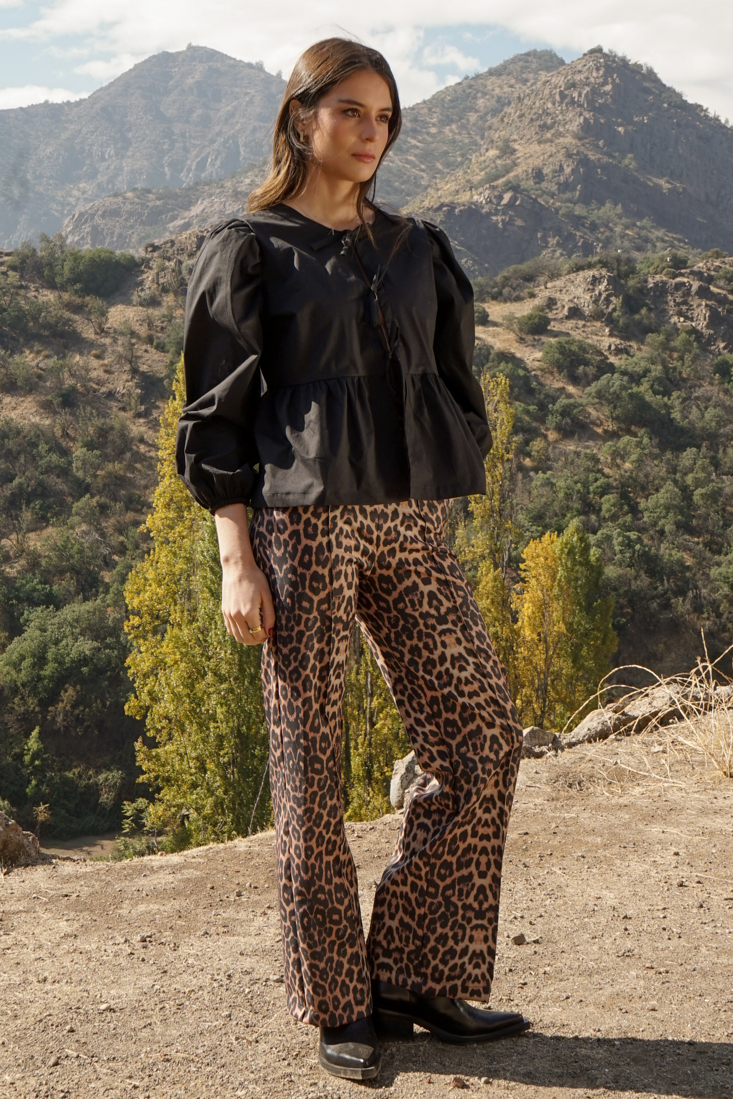 Pantalón mujer leopardo - Pantalón Wild