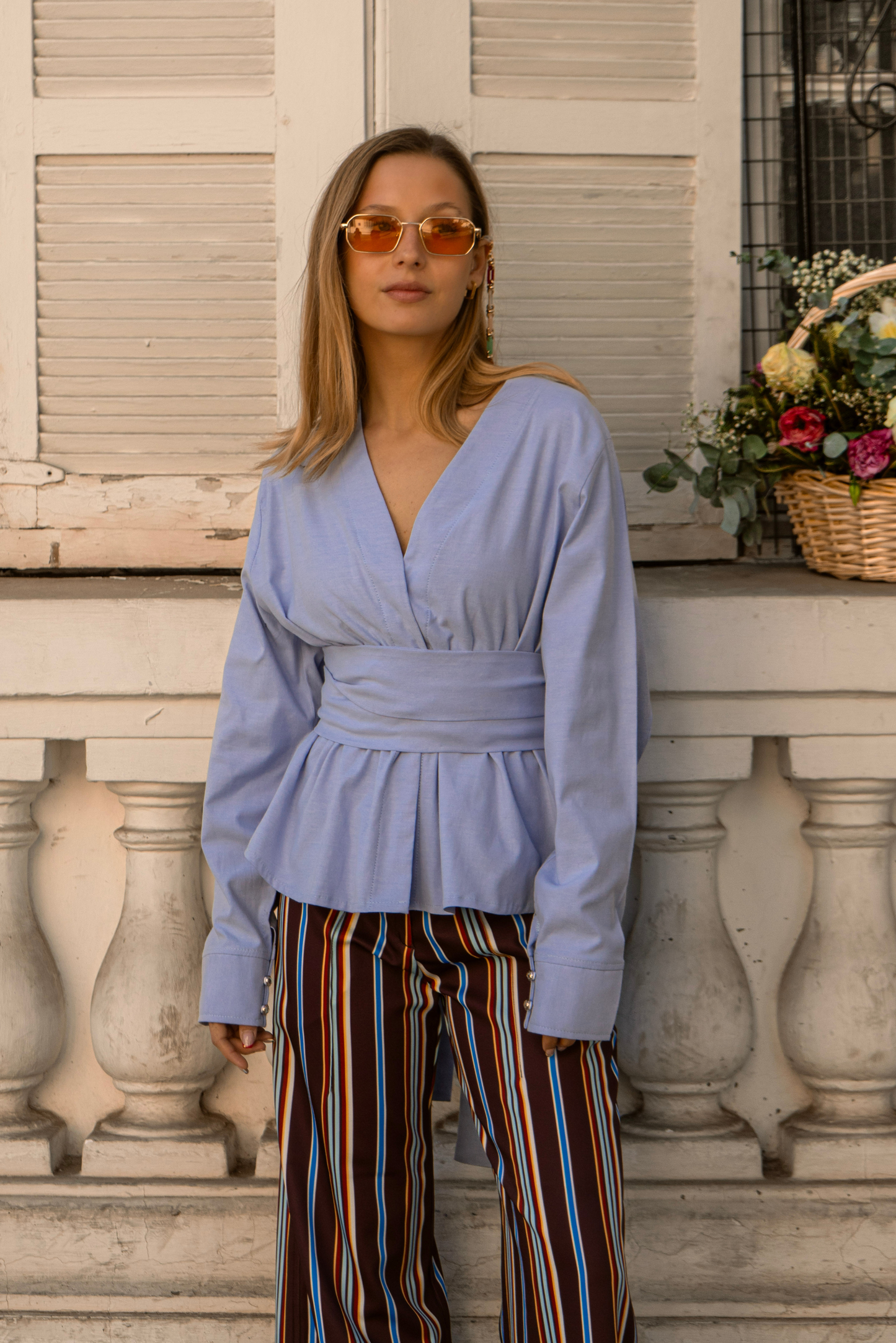 Blusa Ágata Celeste