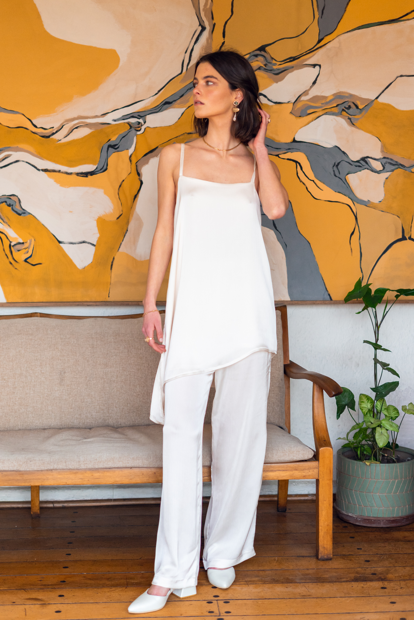 Pantalón seda Gracia