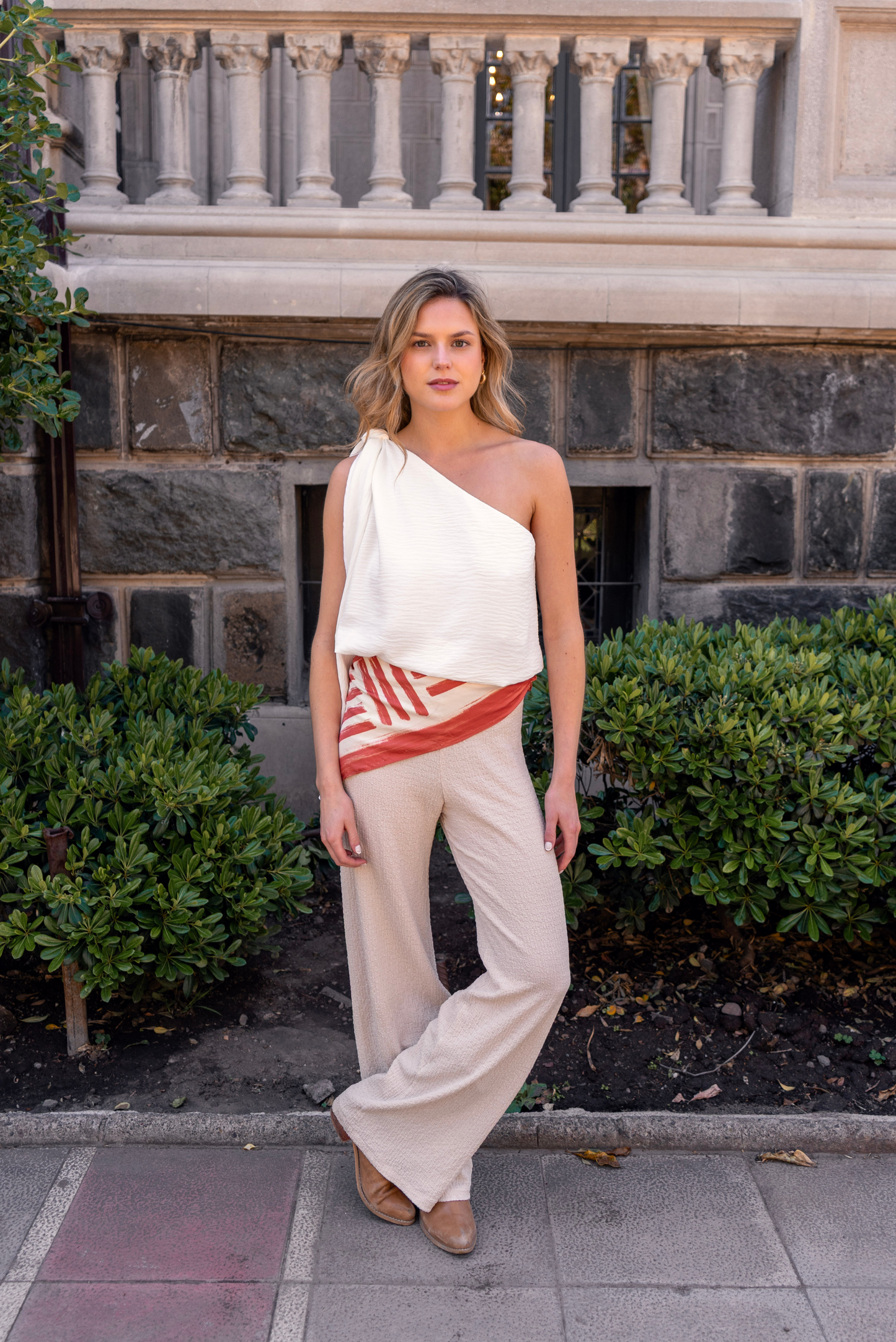 Blusa mujer blanco - Blusa serona