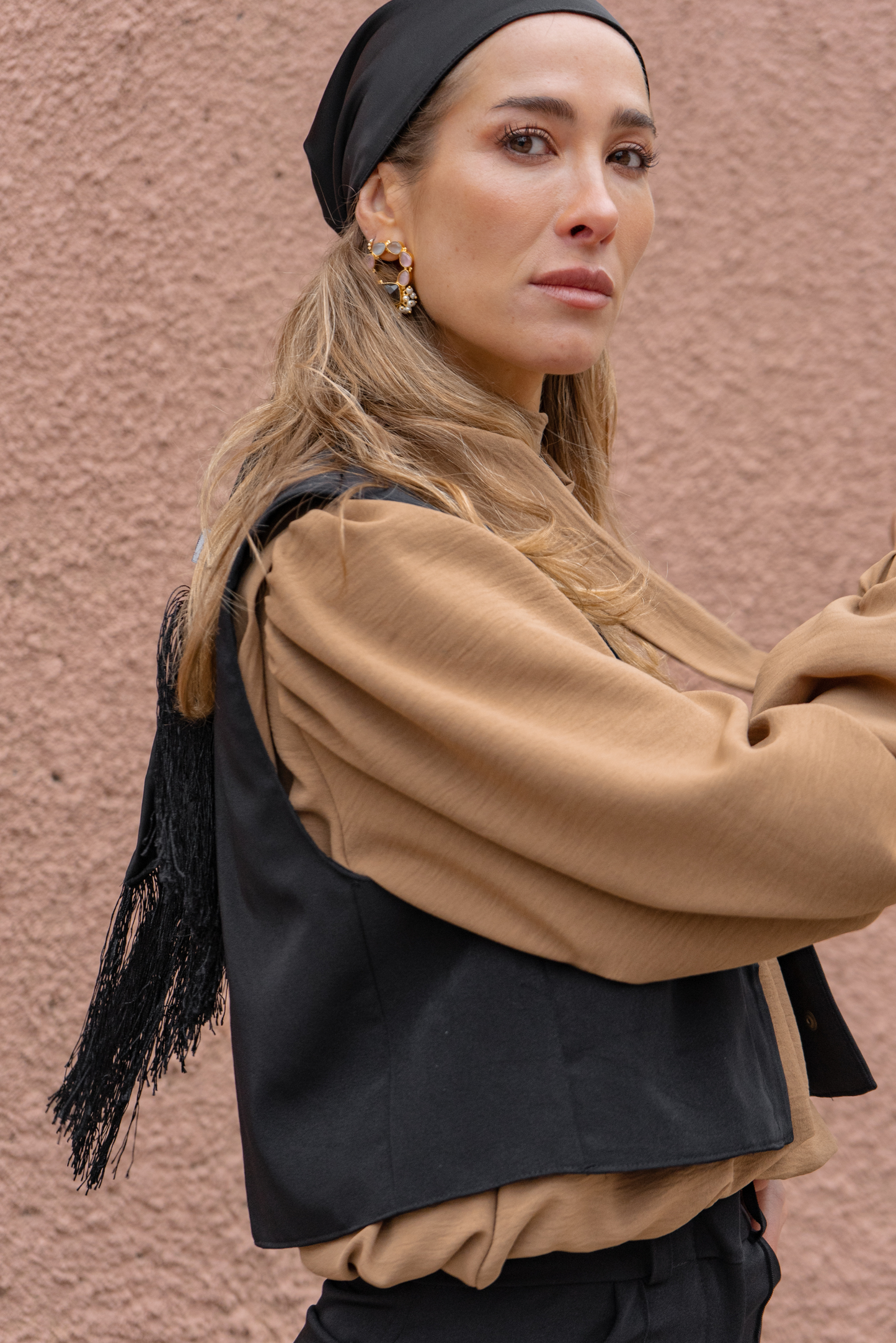 Blusa mujer café - Blusa Lorenzo