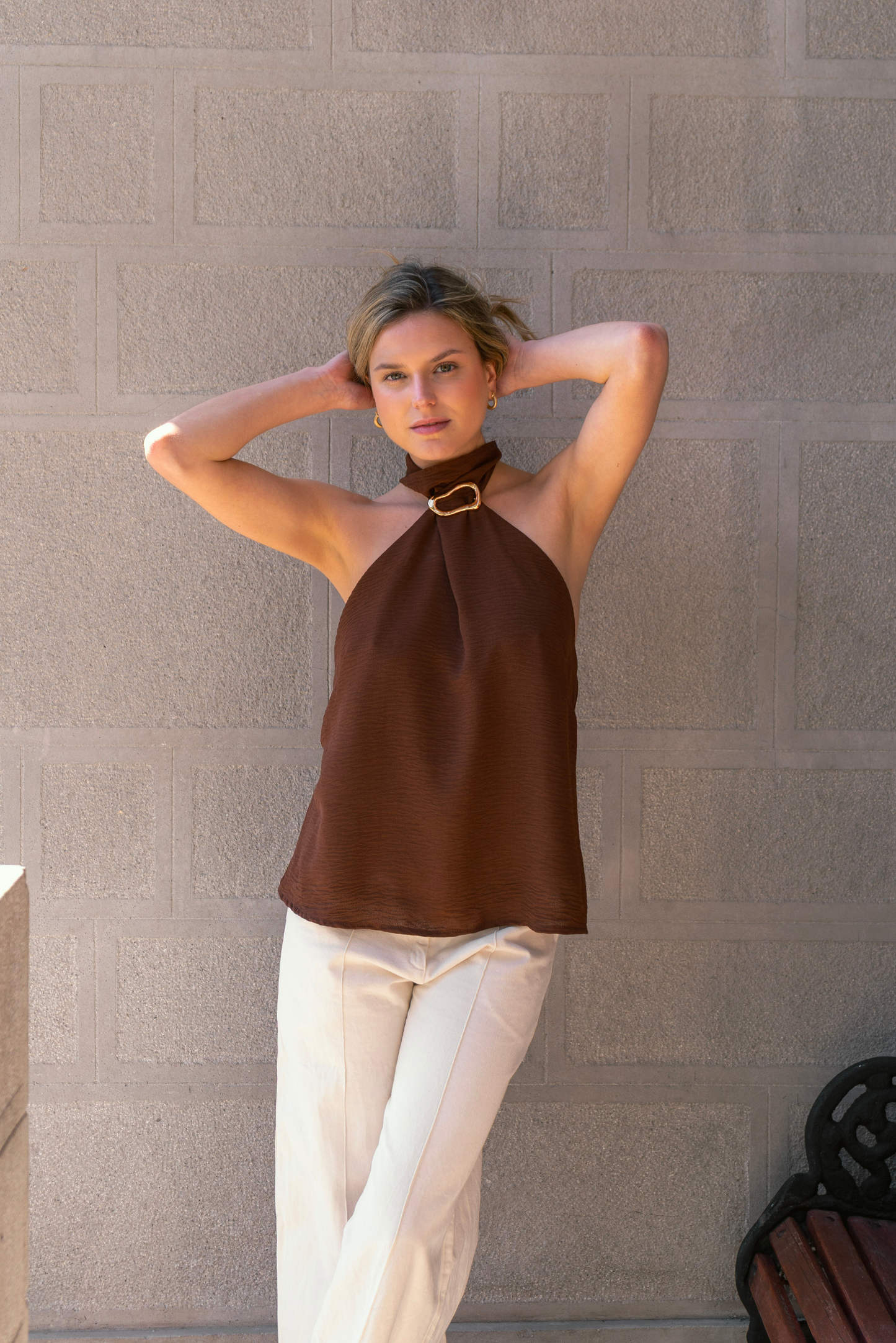 Broche Hebilla Dorado