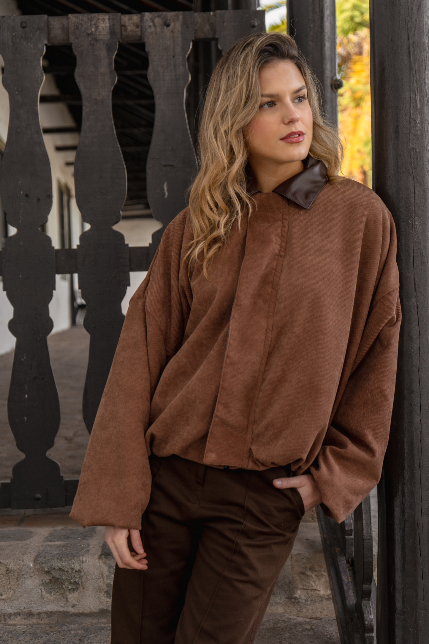 Chaqueta cotelé - Chaqueta Mocca