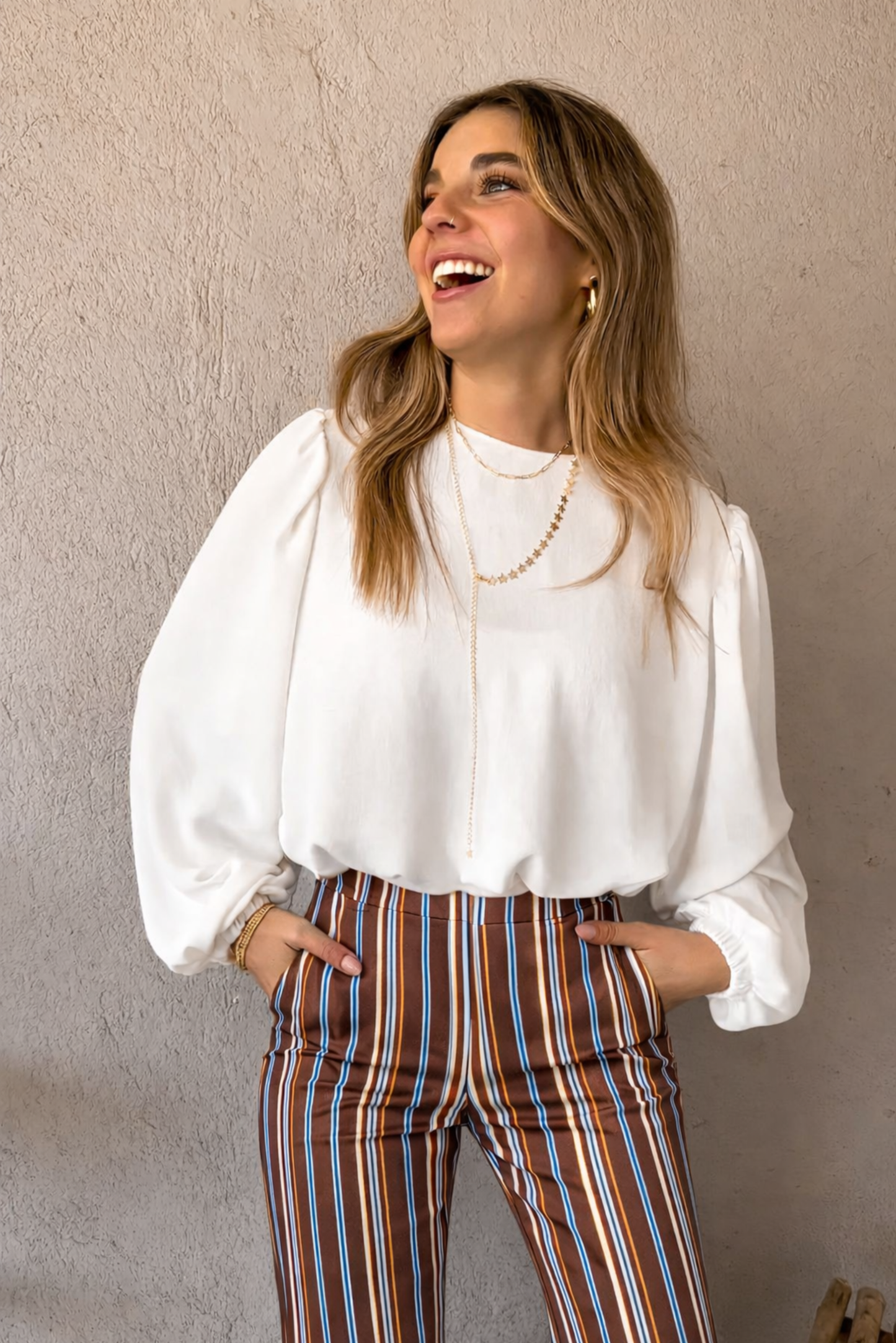 Blusa Emma blanco