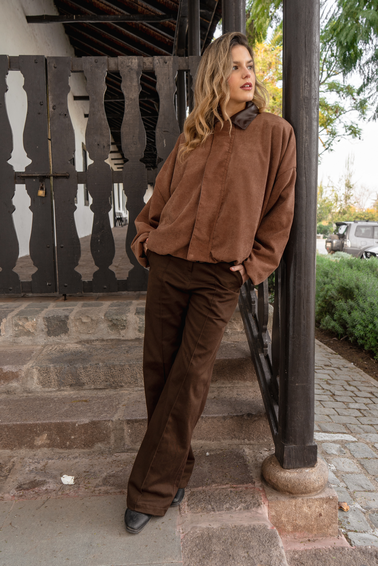 Chaqueta cotelé - Chaqueta Mocca
