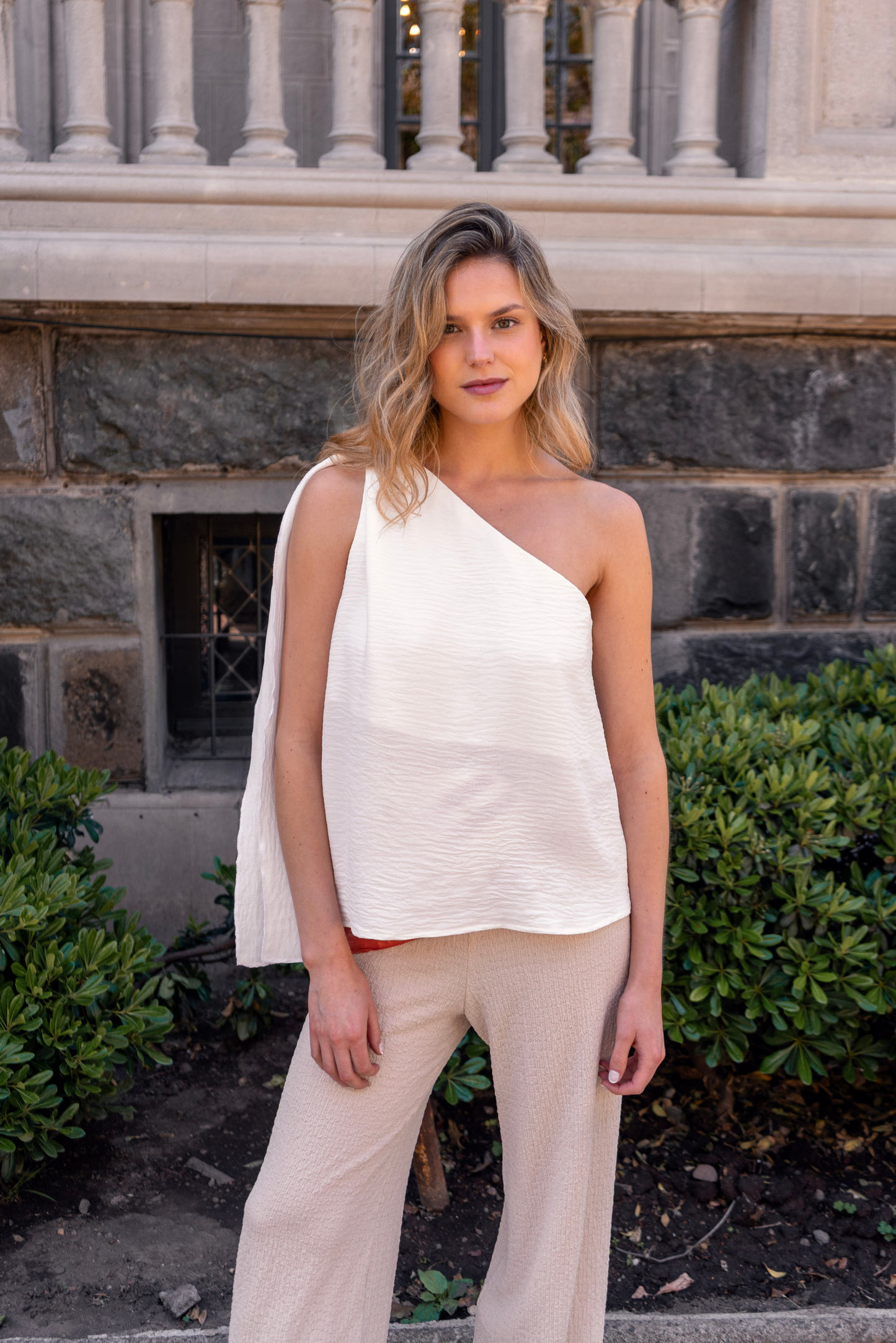 Blusa mujer blanco - Blusa serona