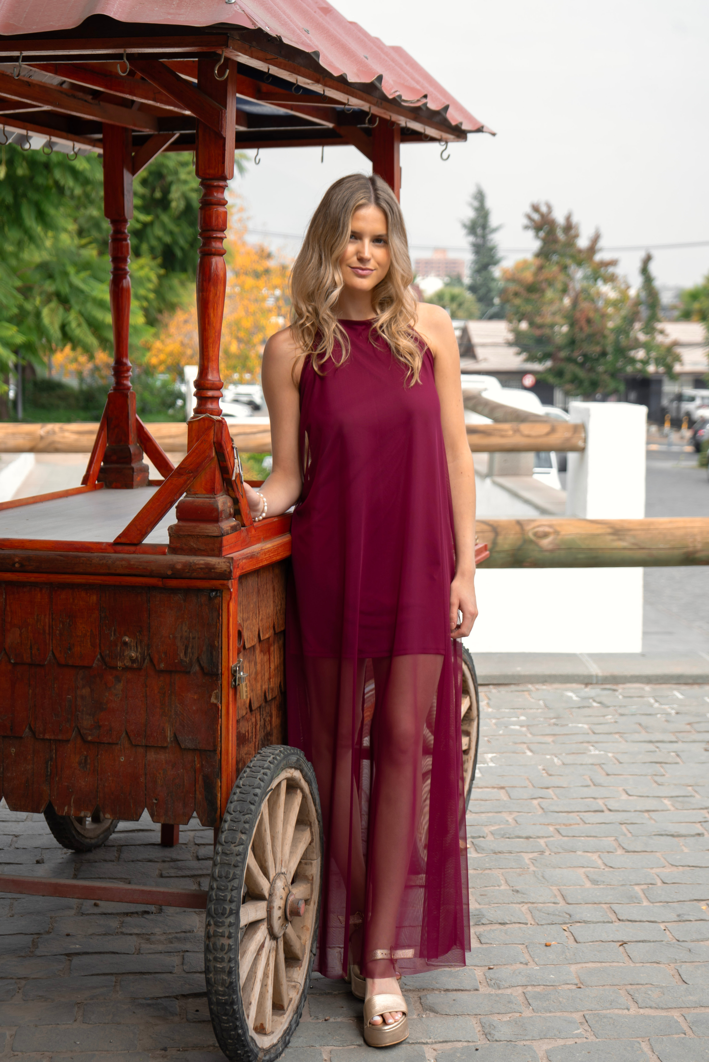 Vestido Halter Fresia