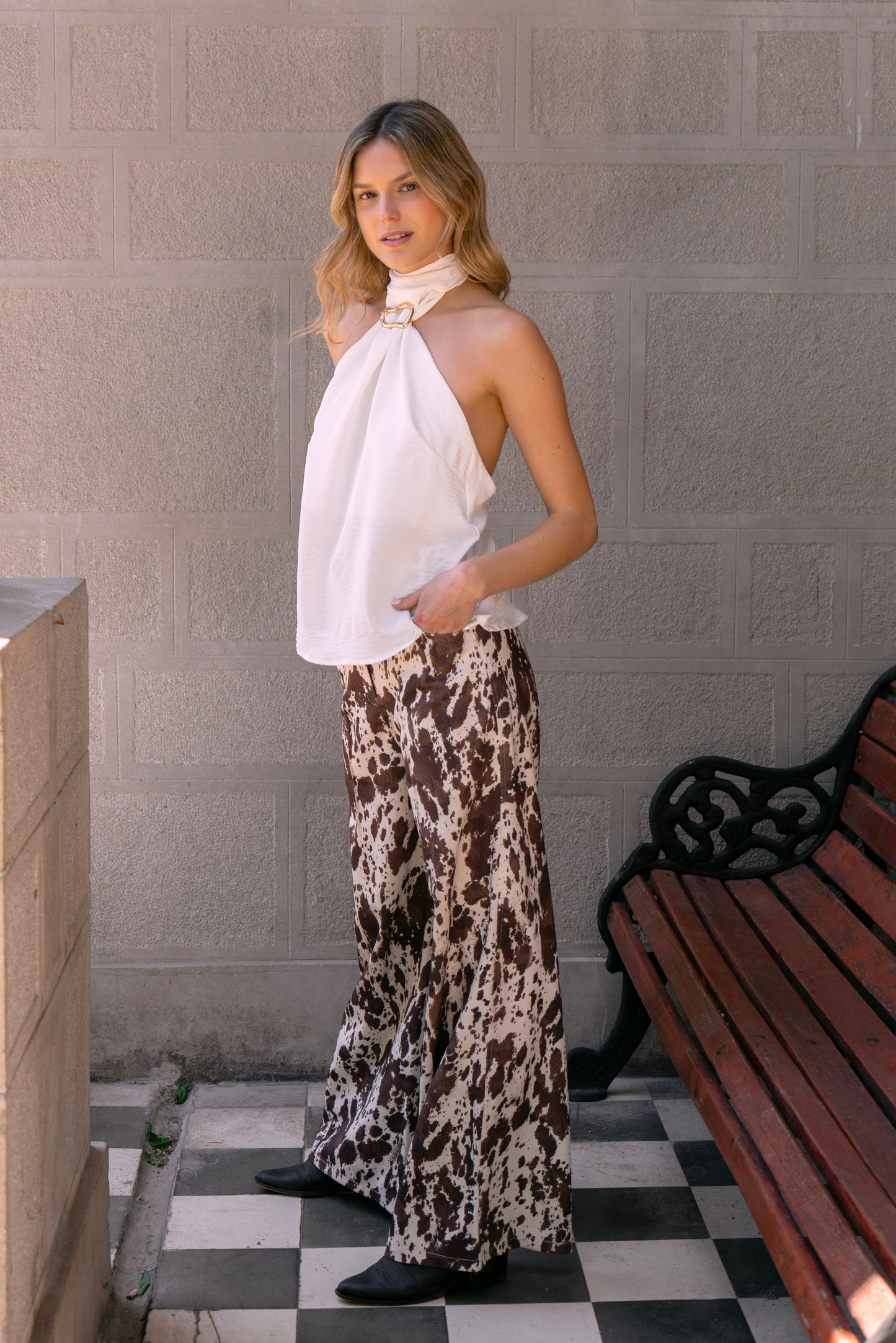 Pantalón Mujer Vaca - Pantalón Normando