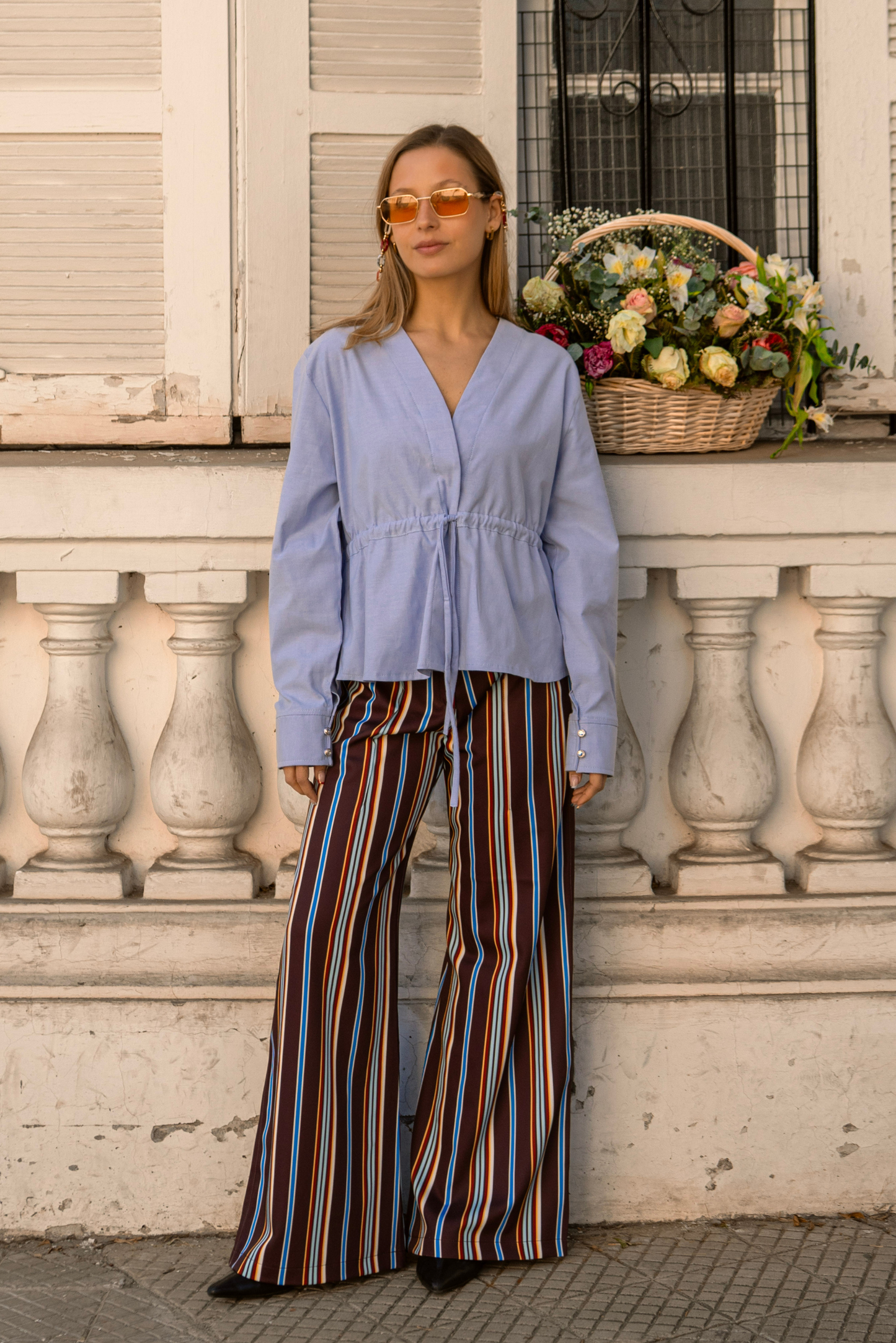 Blusa Ágata Celeste