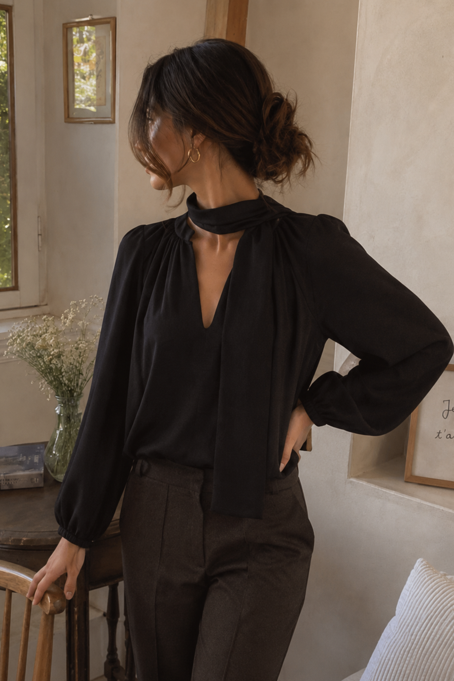 Blusa Alma Negro