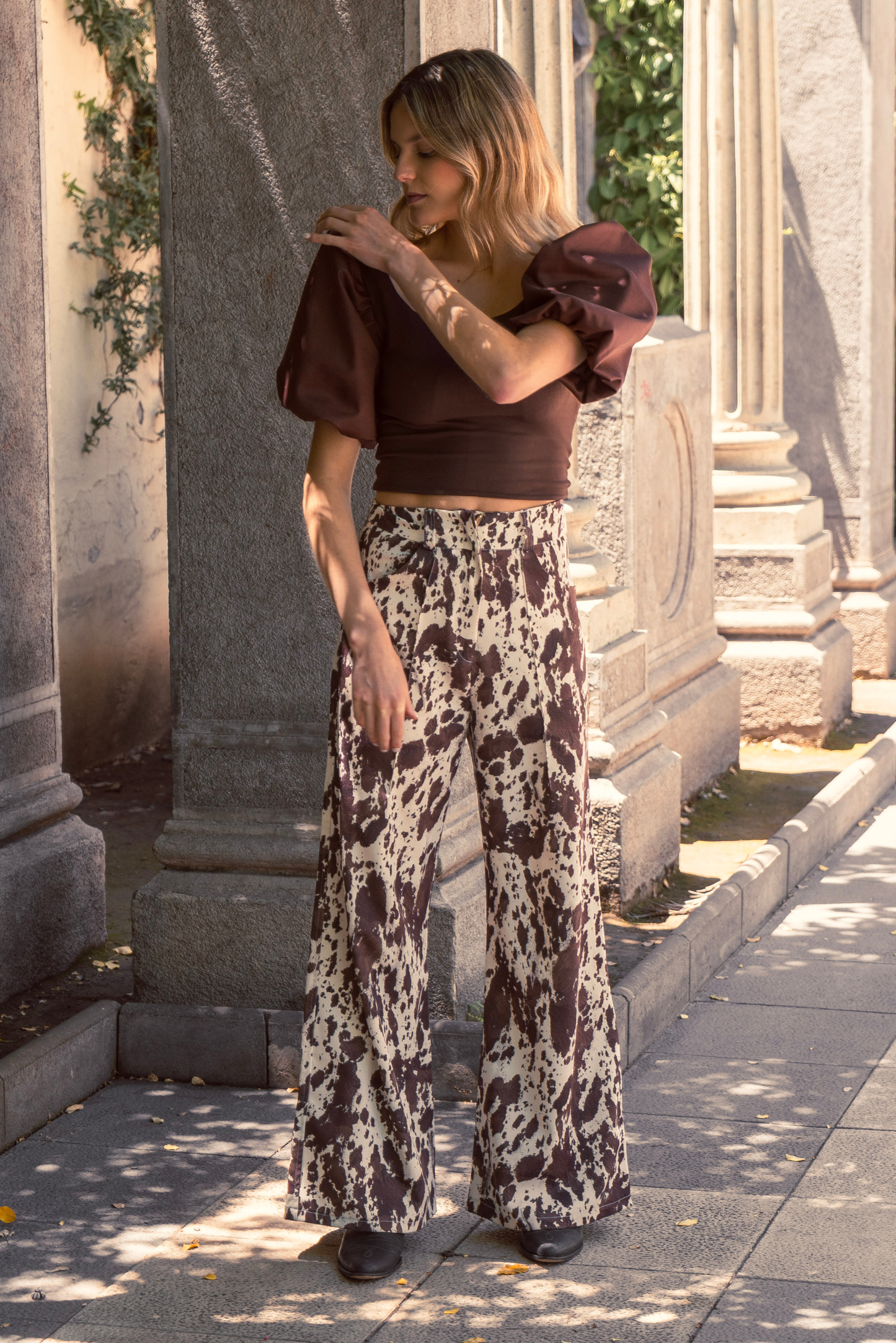 Pantalón Mujer Vaca - Pantalón Normando