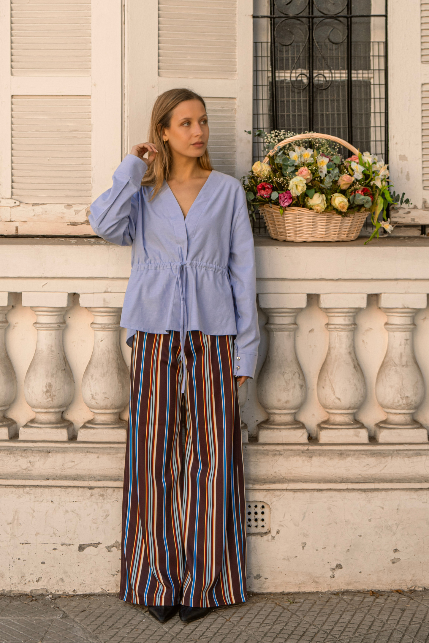 Blusa Ágata Celeste