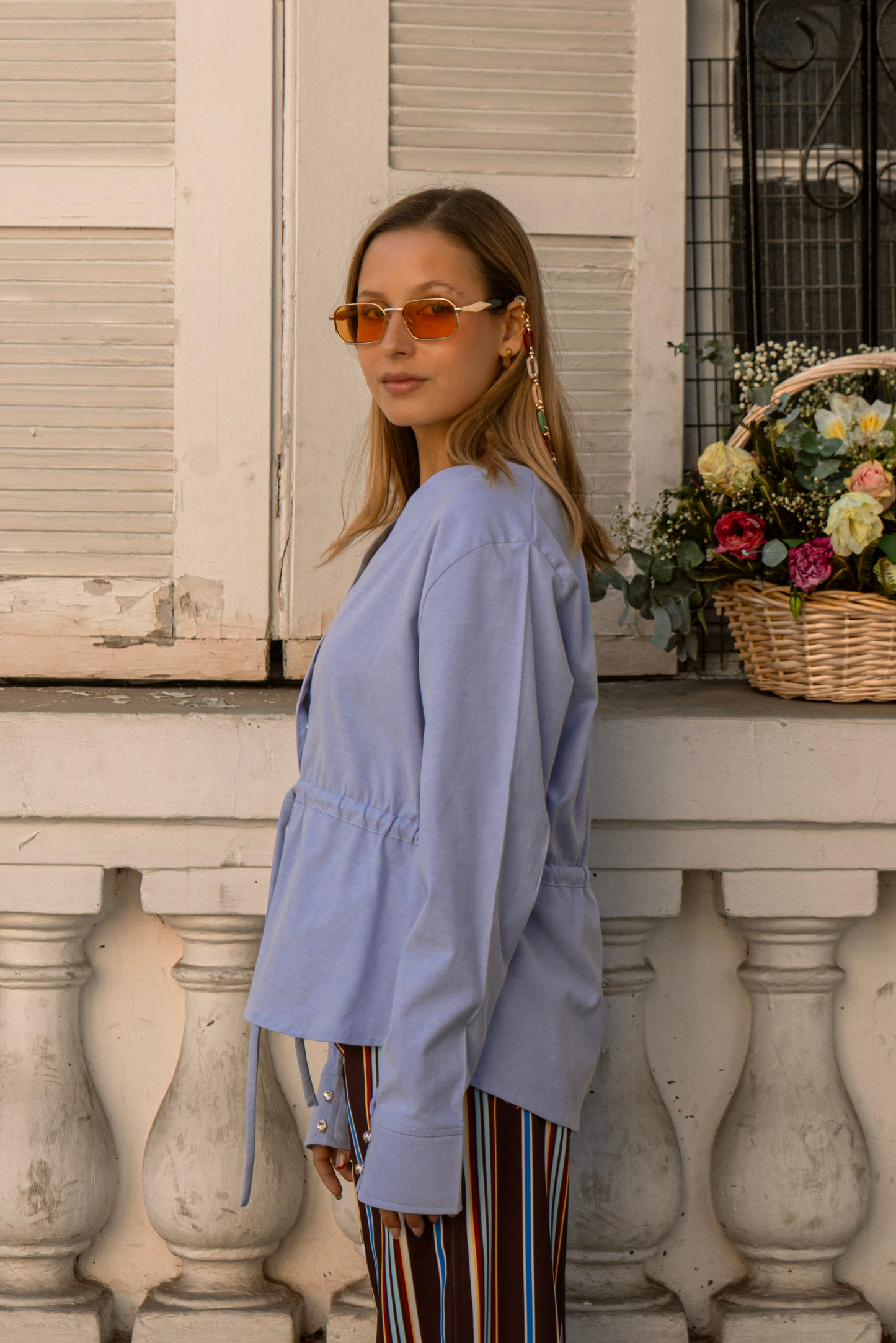 Blusa Ágata Celeste