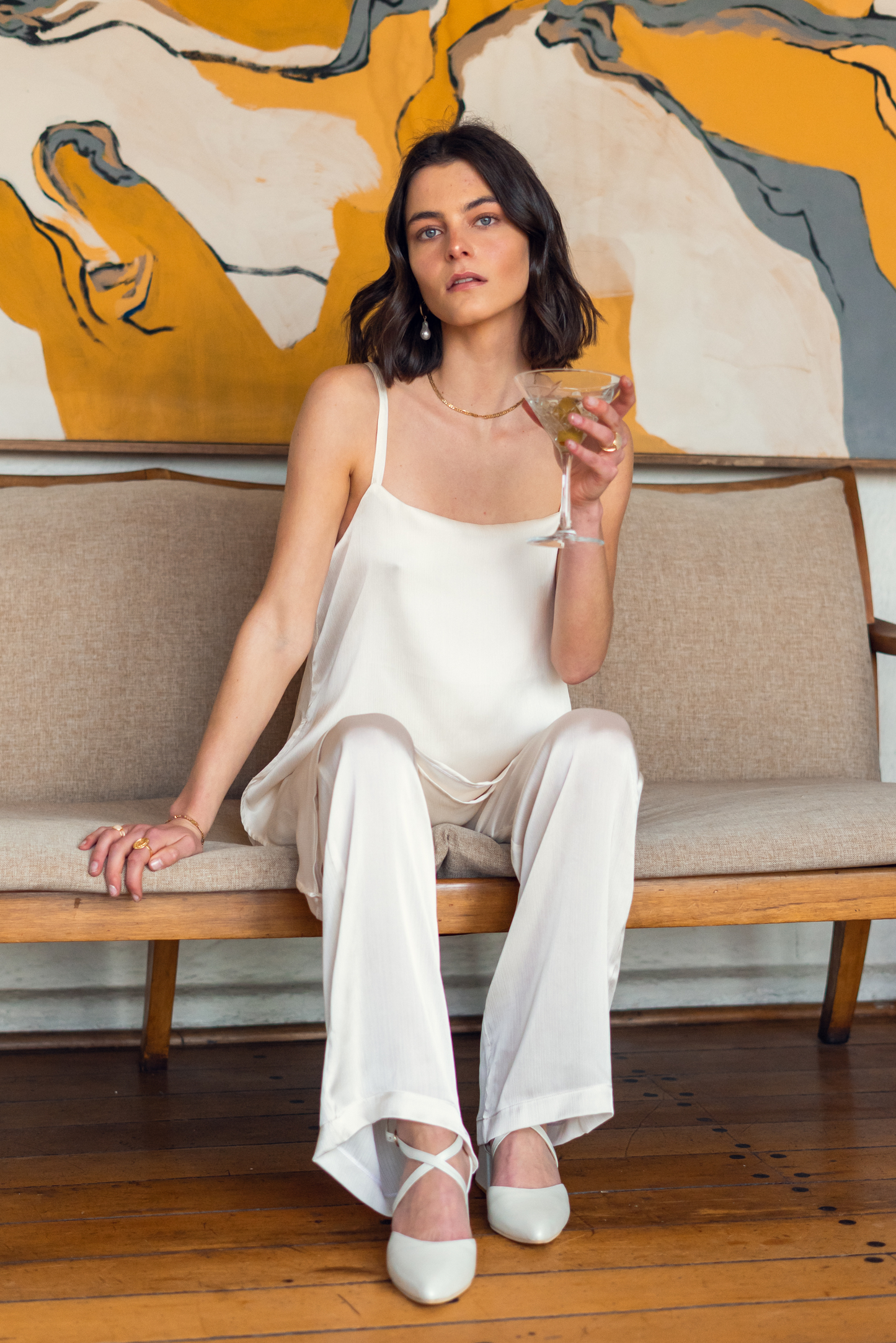 Pantalón seda Gracia