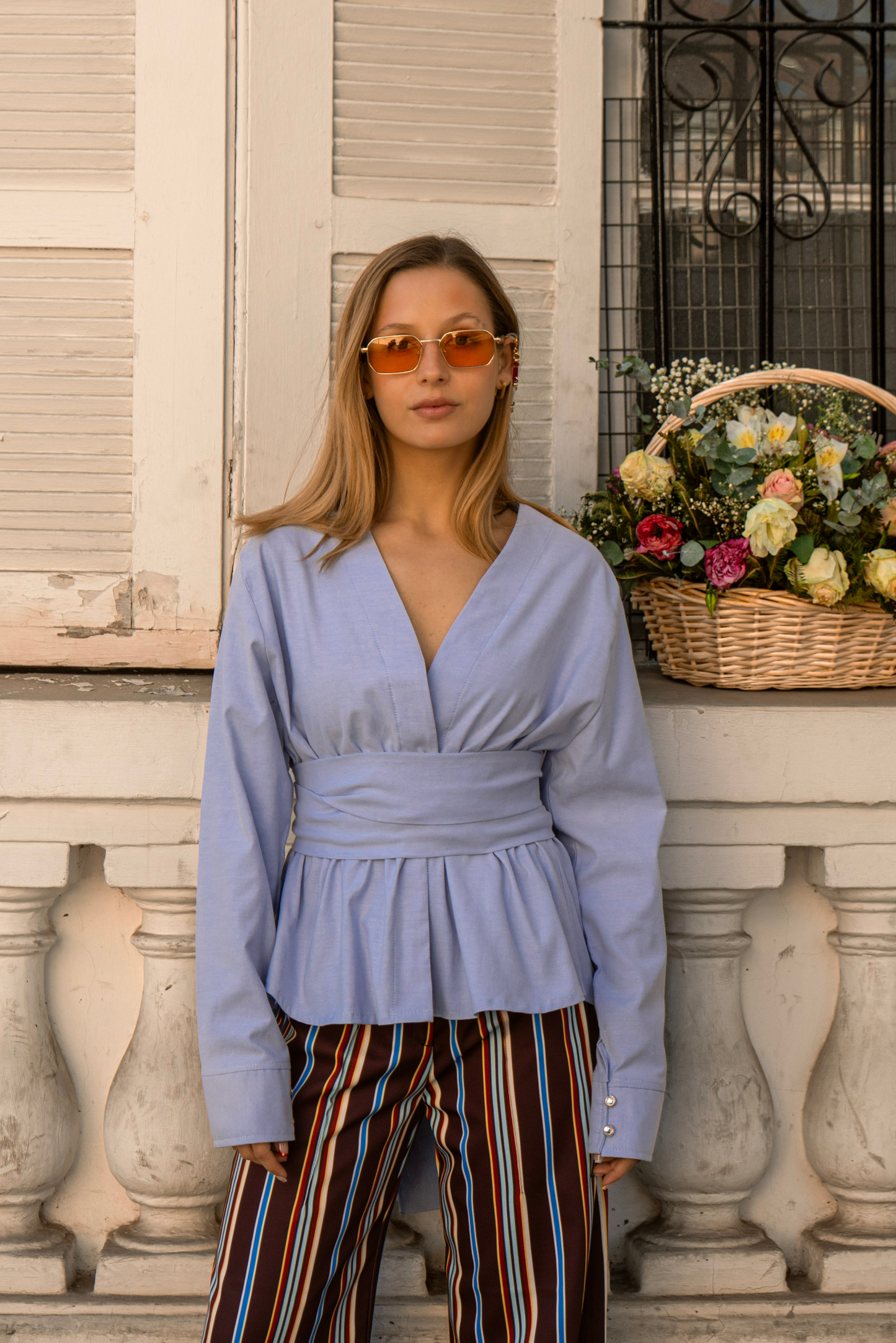 Blusa Ágata Celeste