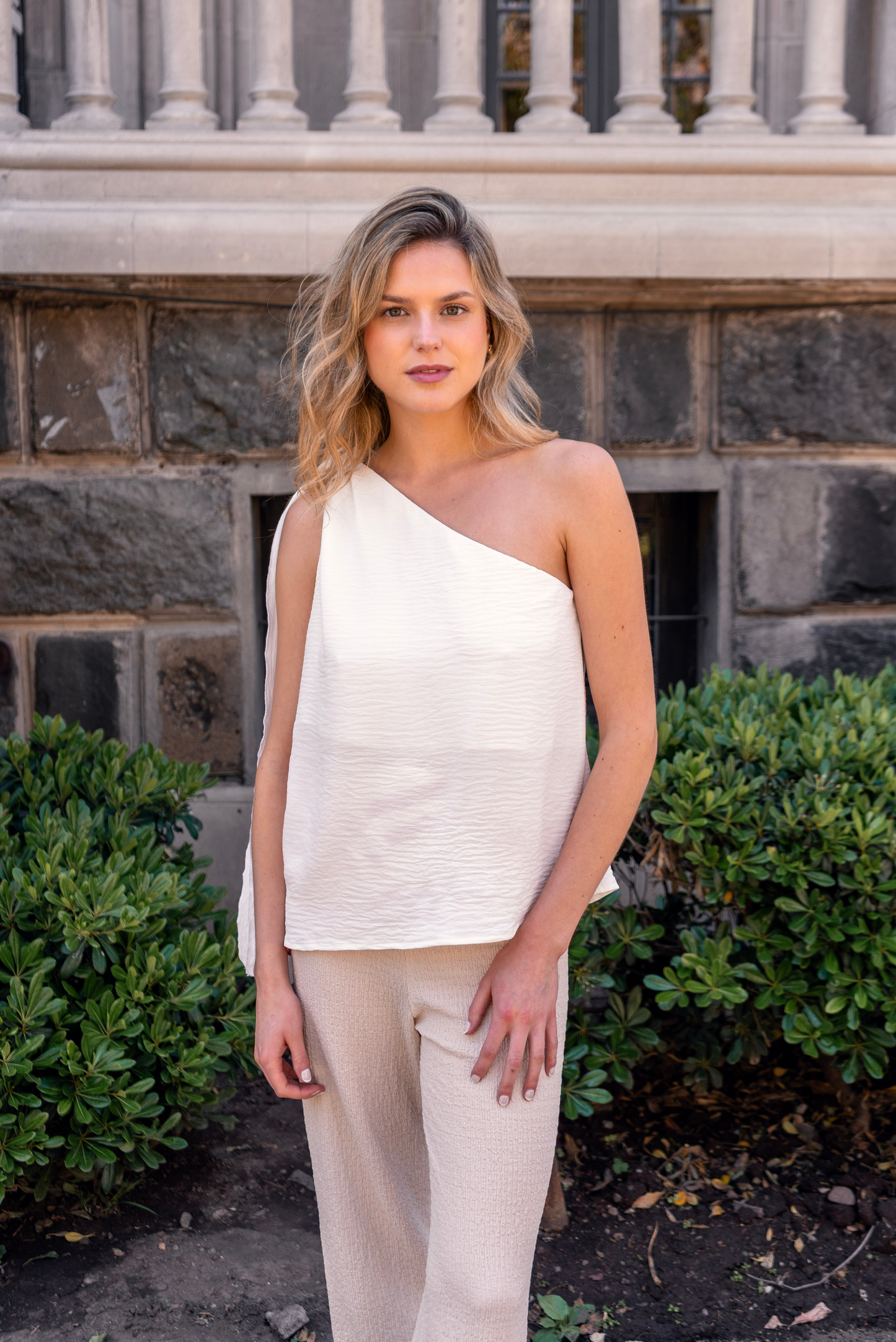 Blusa mujer blanco - Blusa serona