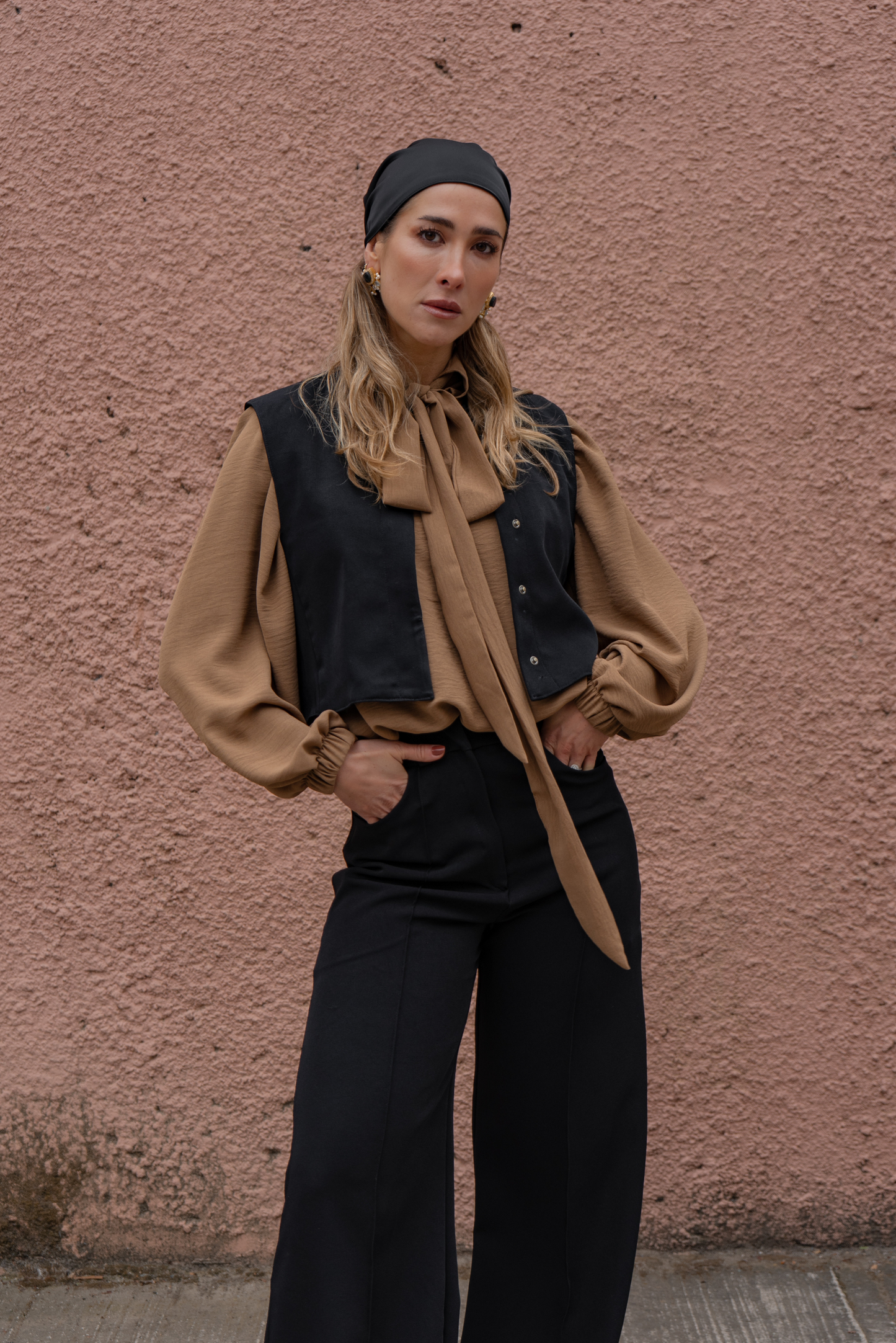 Blusa mujer café - Blusa Lorenzo