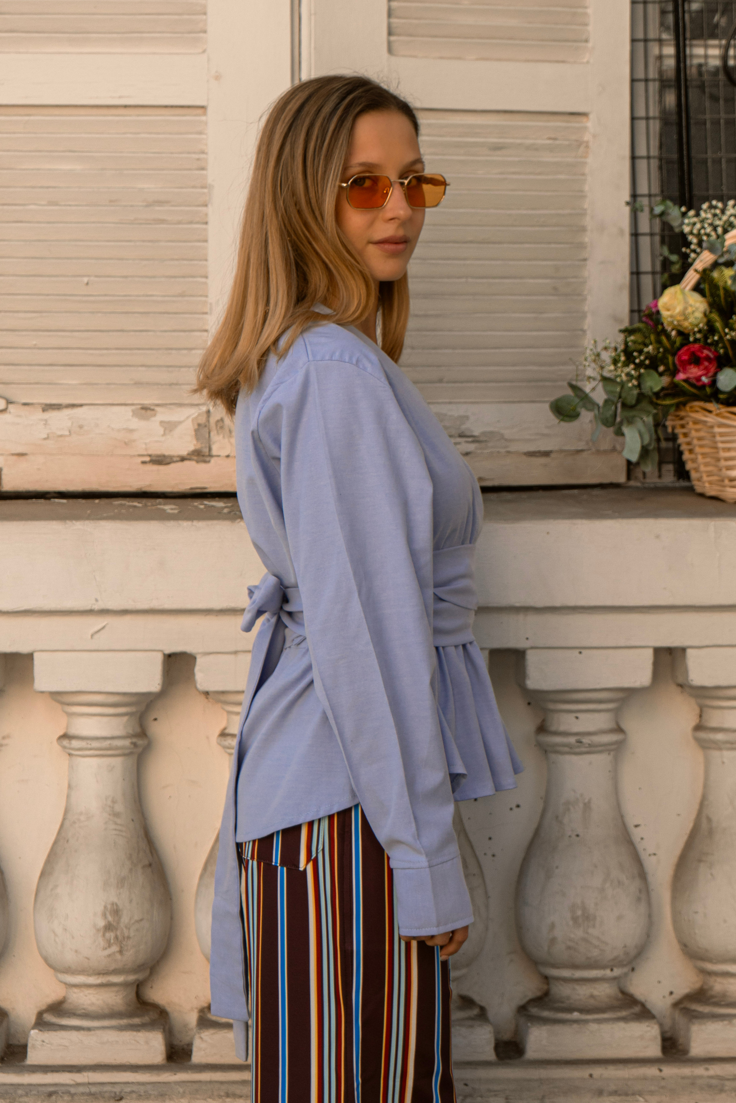 Blusa Ágata Celeste