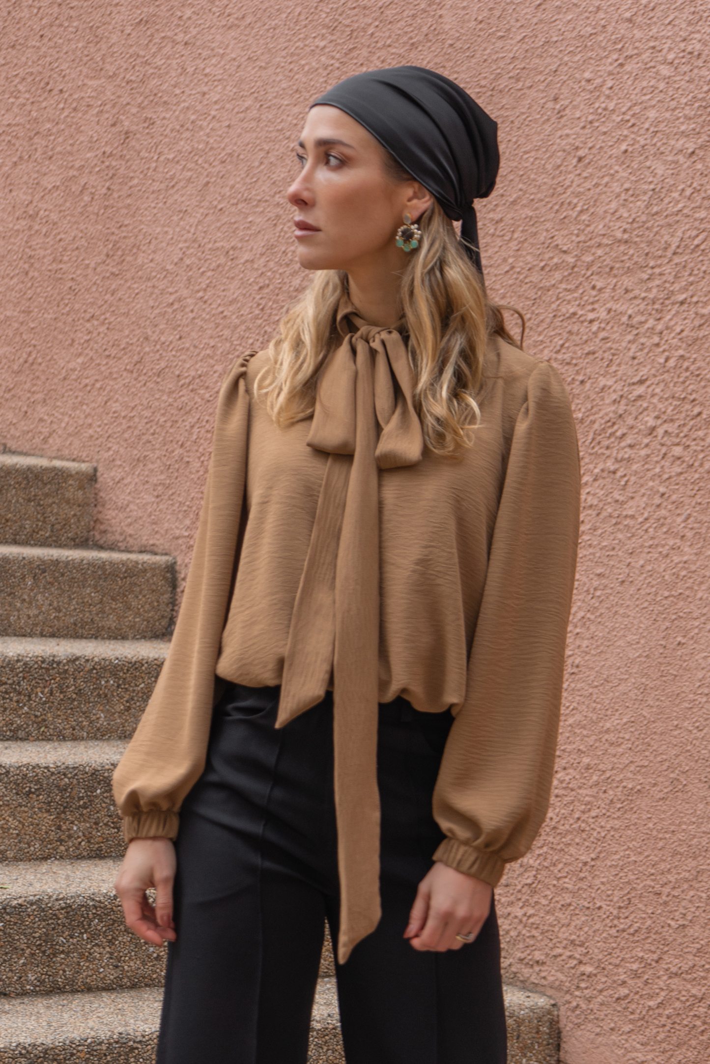 Blusa mujer café - Blusa Lorenzo