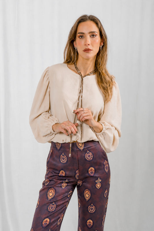 Pre - Venta /Blusa Emma Beige