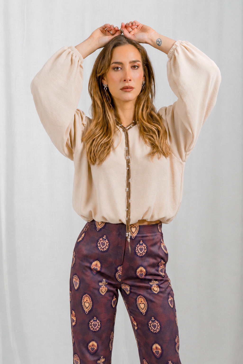 Blusa Emma Beige